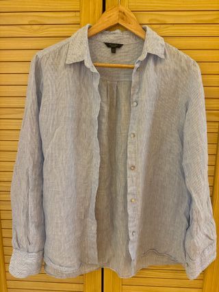 Camisa Massimo Dutti lino, T-36