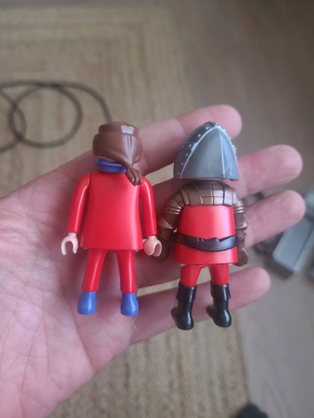 2 Playmobil: Caballero y circo
