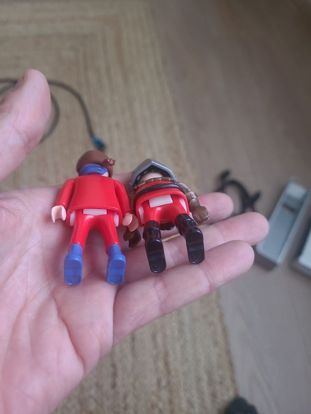 2 Playmobil: Caballero y circo