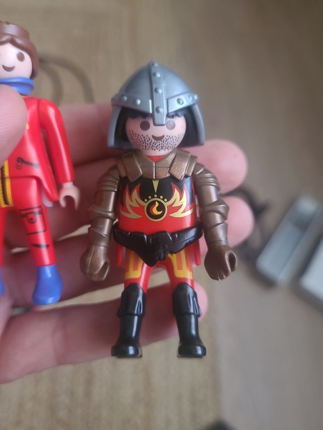 2 Playmobil: Caballero y circo