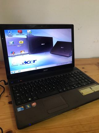 Portátil Acer Aspire - Negro/Rojo