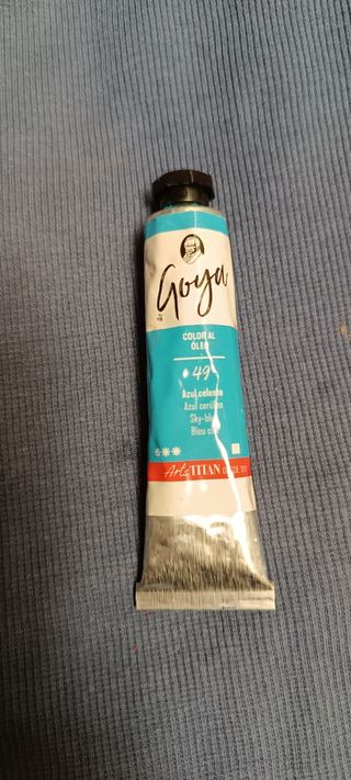 Óleo Goya Azul Celeste 49
