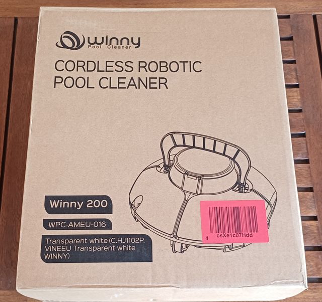 Robot pulitore WINNY POOL CLEANER — NUOVO