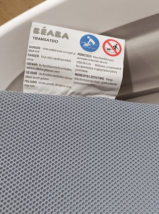 Bañera Bebé Plegable + hamaca Beaba
