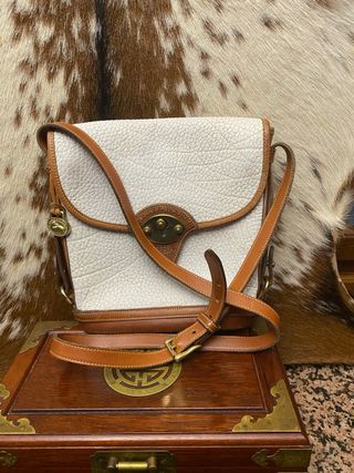 Bolso Dooney & Bourke piel blanco y marrón