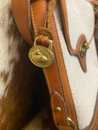 Bolso Dooney & Bourke piel blanco y marrón