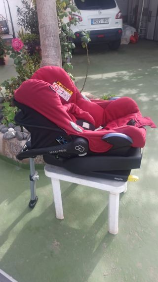Silla coche bebé grupo 0+ maxicosi con adaptador