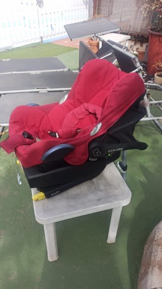 Silla coche bebé grupo 0+ maxicosi con adaptador