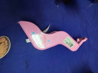 Bicicleta niña BTWIN 16" blanca y rosa