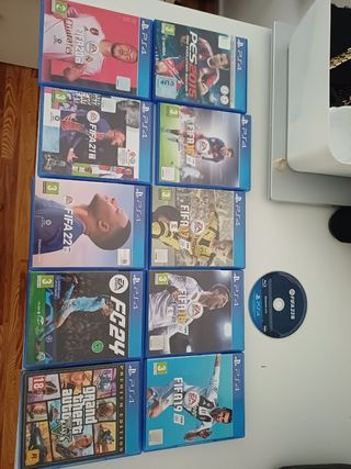 Juegos PS4 (PlayStation 4): FIFA, GTA V, PES