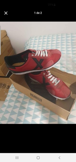 Zapatillas Munich rojas