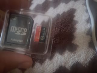 MicroSD 64GB +Adaptador nuevo habierro para probar
