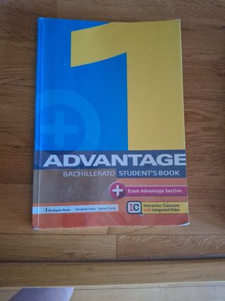 ADVANTAGE FOR BACHILLERATO 1. ST'S BOOK (2017)