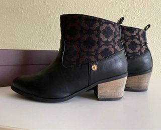 Botines de mujer negros T 36