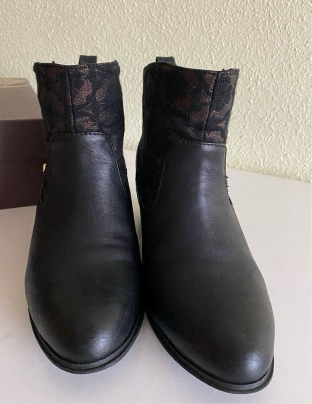 Botines de mujer negros T 36