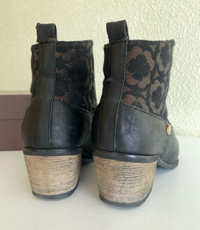 Botines de mujer negros T 36