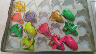 12 Aeroplanini Giocattolo