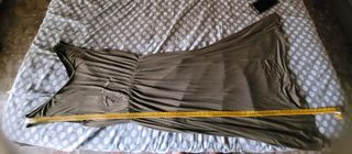 Vestito lungo verde oliva Tezenis
