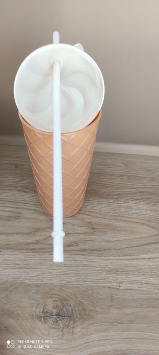 Bicchiere gelato estivo