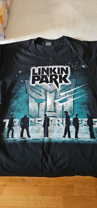 Camiseta Linkin Park Transformers L