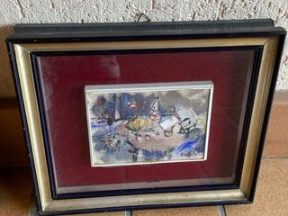 Dipinti olio su tela, 2 pezzi