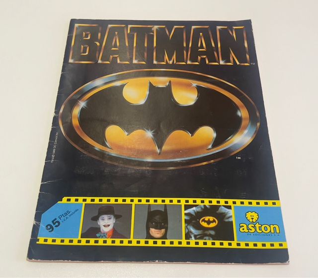 Álbum cromos Batman 1989