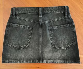 Mini Falda Vaquera Bershka - Negra