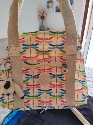 Kipling - Borsa Libellule Multicolore
