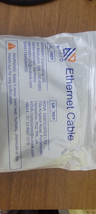 18 metros cable red UTP Cat8