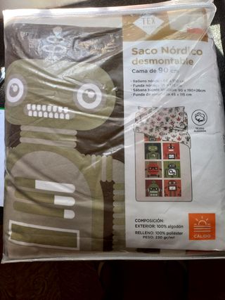 Saco nórdico 90cm - Robot