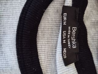 Top Bershka San Francisco Gris - M
