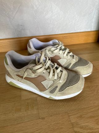 Diadora - Scarpe Uomo Beige/Marrone