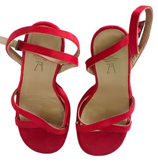 Sandalias de Zara rojas 