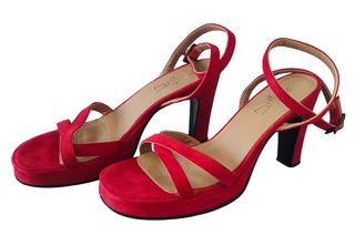 Sandalias de Zara rojas 