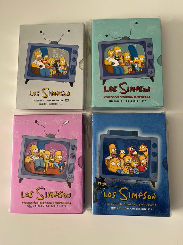 The Simpsons-Lote 4 temp. DVD Ed Collector