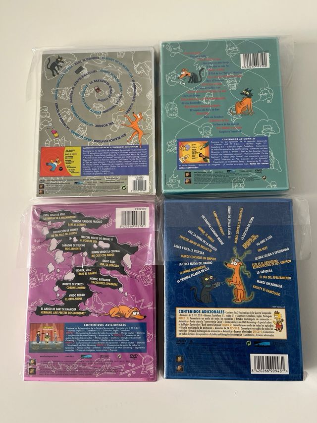 The Simpsons-Lote 4 temp. DVD Ed Collector