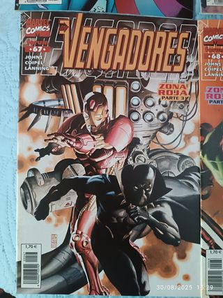 Lote Vengadores Geoff Johns