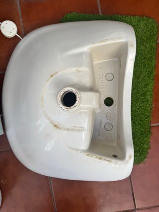 Lavabo Roca blanco porcelana