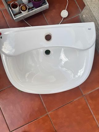 Lavabo Roca blanco porcelana