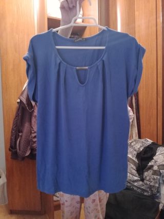 Camisa Amitie azul
