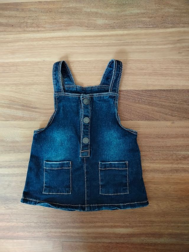 Vestido vaquero bebé (3-6m)