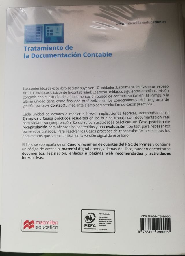 Tratamiento de la Documentación Contable