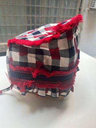 Capota Lolittos roja y blanca