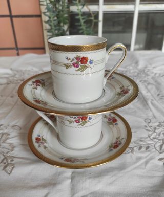 2 Tazze Caffè Winterling Oro