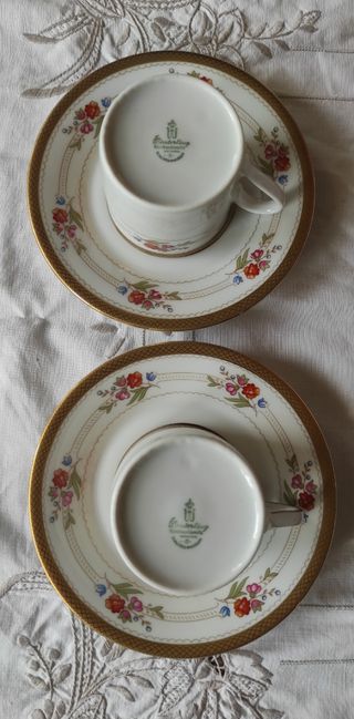 2 Tazze Caffè Winterling Oro