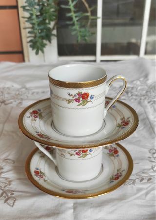 2 Tazze Caffè Winterling Oro