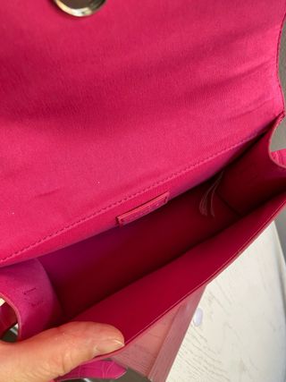 Bolso bandolera rosa