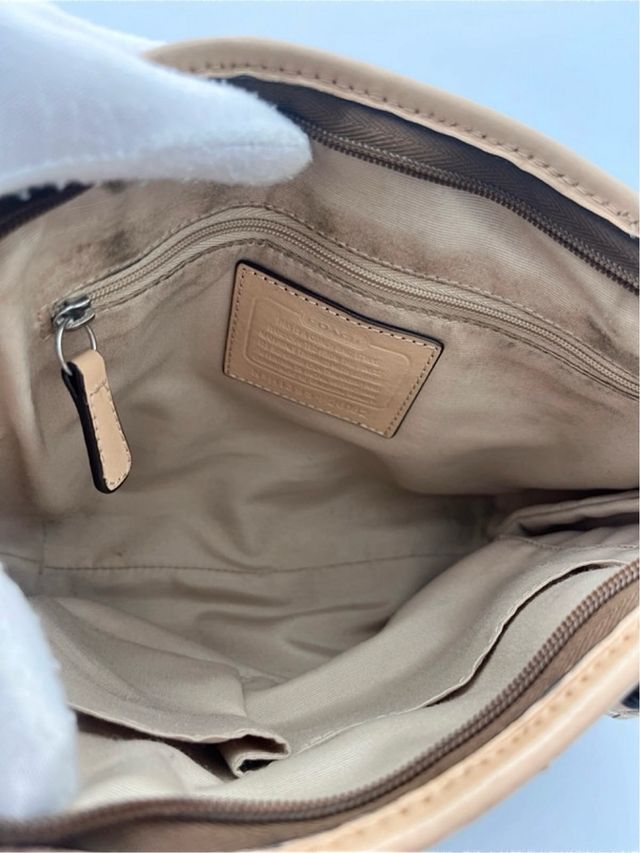 Mini Tote Coach Signature con tracolla rimovibile