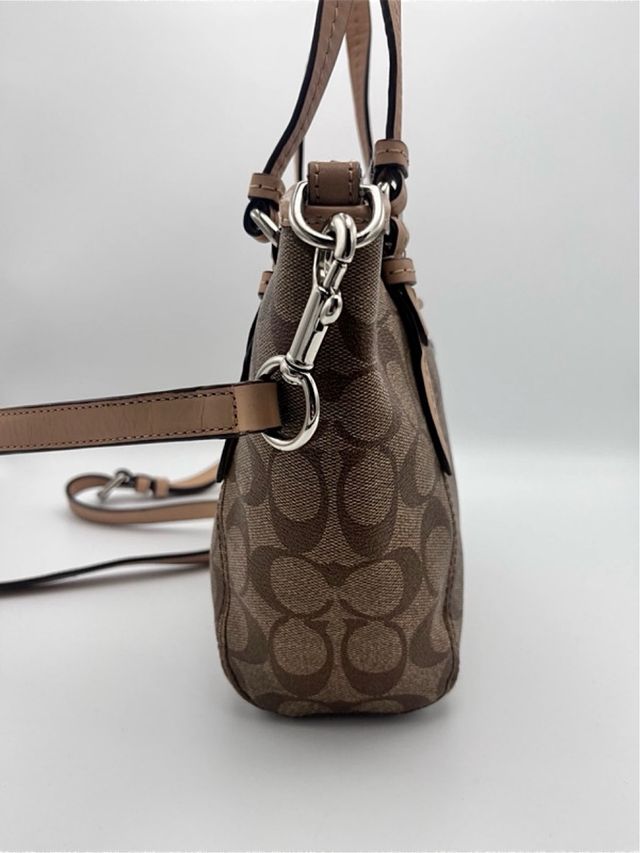 Mini Tote Coach Signature con tracolla rimovibile