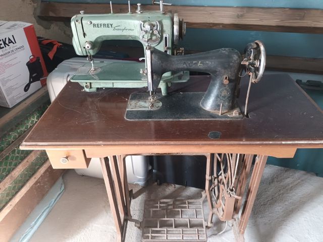 Máquinas de coser Alfa y Refrey